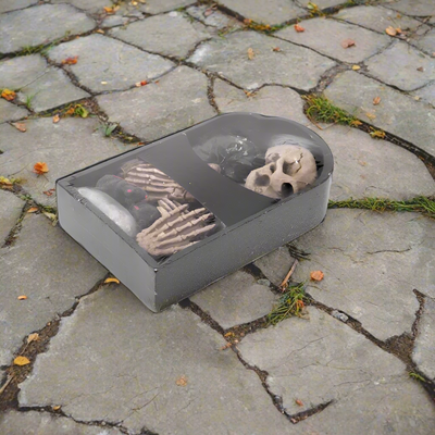 Friedhofset mit Grabstein und Totenkopf-Carnival Toys-Deinparadies.ch