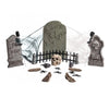 Friedhofset mit Grabstein und Totenkopf-Carnival Toys-Deinparadies.ch