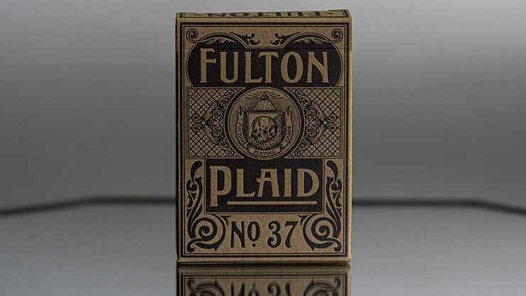 Fulton Plaid (Bourbon Brown) Playing Cards FULTONS Playing Cards at Deinparadies.ch