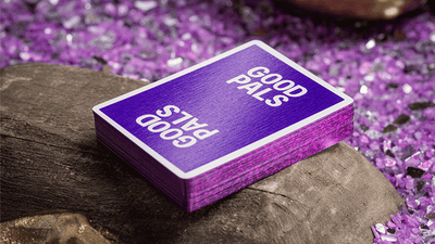 GILDED Good Pals Purple Foil Logo Playing Cards-Deinparadies.ch-Deinparadies.ch