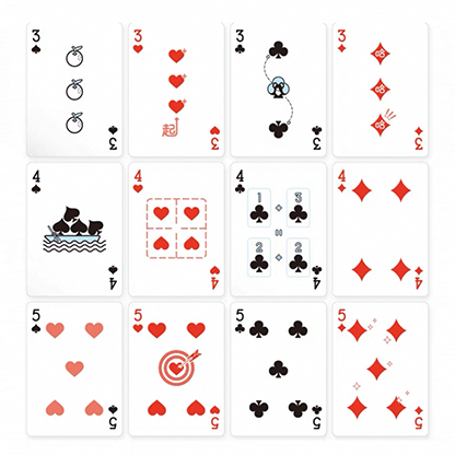 GUAN DAM -Warriors of the Three Kingdoms (Black) Playing Cards | YOKAGAME-David Jon-Deinparadies.ch