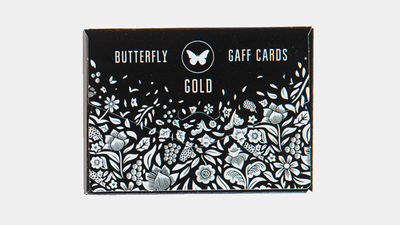 Gaff pack para cartas de juego de mariposas marcadas (negro y dorado) de Ondrej Psenicka Deinparadies.ch en Deinparadies.ch
