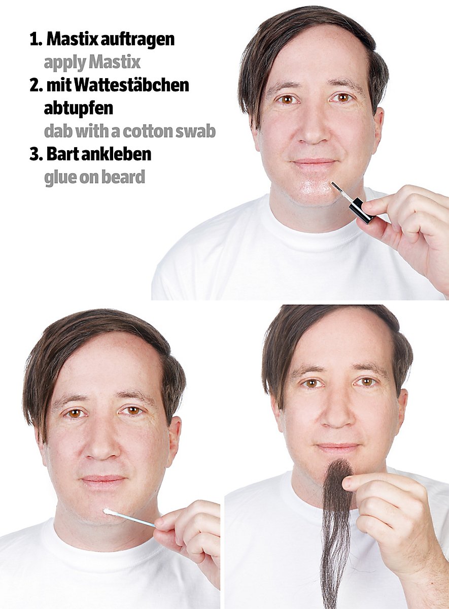 Galileobart | Spitzbart lang schwarz-Metamorph-Deinparadies.ch