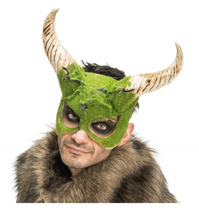 Gehörnte Tiermaske mit Mooseffekt