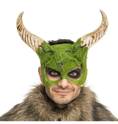 Gehörnte Tiermaske mit Mooseffekt