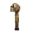 Gehstock Goldener Totenkopf Knauf-Chaks-Deinparadies.ch