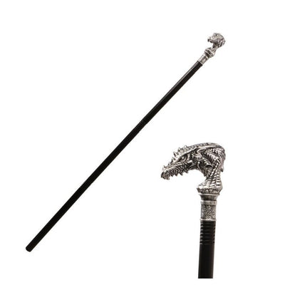 Gehstock Silber Drachen Knauf-Chaks-Deinparadies.ch