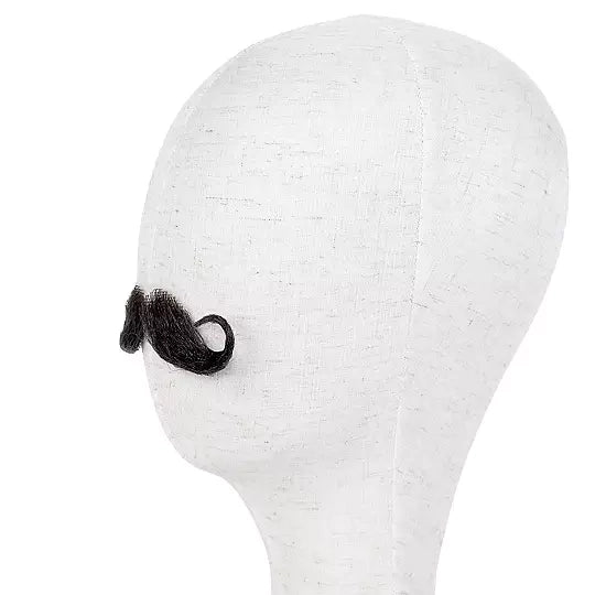 Gentleman Echthaar Schnurrbart | grau-Metamorph-Deinparadies.ch