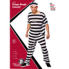 Gestreiftes Gefangenenkostüm Prison Breaker-Wicked-Deinparadies.ch