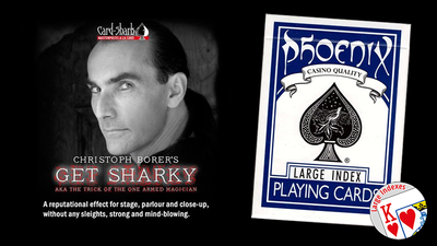 Get Sharky Large Index (Blue) | Christoph Borer-Card-Shark.de-Deinparadies.ch