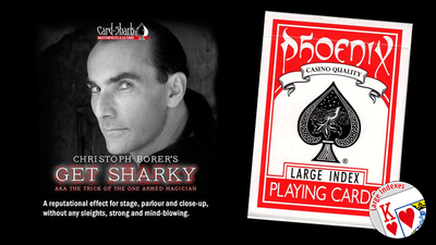 Get Sharky Large Index (Red) | Christoph Borer-Card-Shark.de-Deinparadies.ch