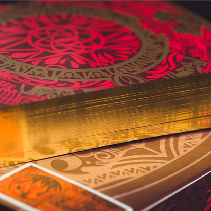 Gilded Atlantis: Fire Playing Cards