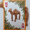 Gilded Bicycle Balloon Desert Playing Cards