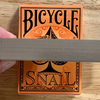 gilded Bicycle Snail (Orange) Playing Cards Playing Card Decks Deinparadies.ch