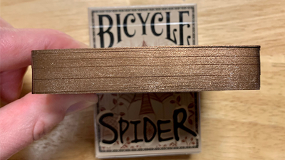 Dorato Bicycle Carte da gioco Spider (marrone chiaro) Mazzi di carte da gioco Deinparadies.ch