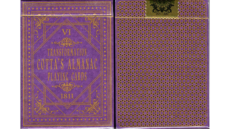Gilded Cotta's Almanac #6 (Numbered Seal) Transformation Playing Cards - Murphys