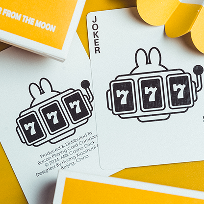 Gilded Milk Casino Deck (Gold) | Bacon Playing Card Company-Bacon Magic-Deinparadies.ch