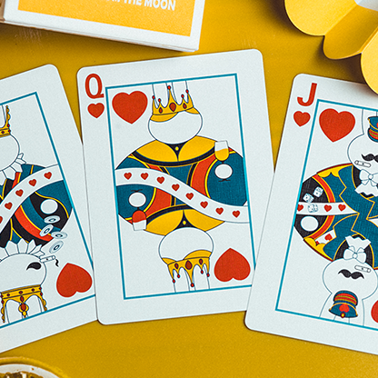 Gilded Milk Casino Deck (Silver) | Bacon Playing Card Company-Bacon Magic-Deinparadies.ch