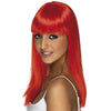 Parrucca glamour | Pelo lungo - rosso - Smiffys