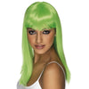 Glamorama Wig | Longhair - green - Smiffys