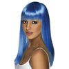 Glamorama Wig | Longhair - blue - Smiffys