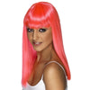 Glamorama Wig | Longhair - pink - Smiffys