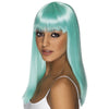 Glamorama Wig | Longhair - aqua - Smiffys