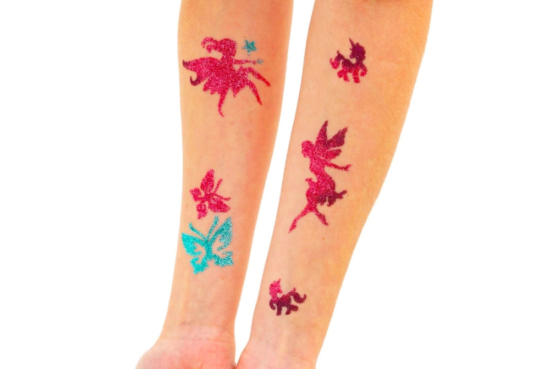 Glitzertattoo Set Mädchen-Ybody-Deinparadies.ch