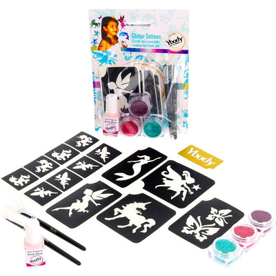 Glitzertattoo Set Mädchen-Ybody-Deinparadies.ch