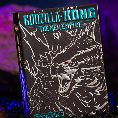 Godzilla x Kong: The New Empire Playing Cards - Godzilla (Black) Standard Edition