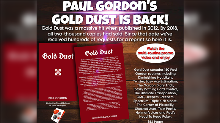 Gold Dust (Softbound) | Paul Gordon-Paul Gordon-Deinparadies.ch