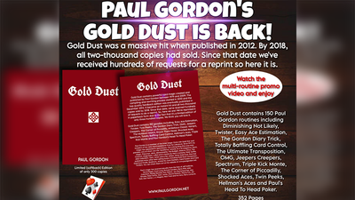 Gold Dust (Softbound) | Paul Gordon-Paul Gordon-Deinparadies.ch