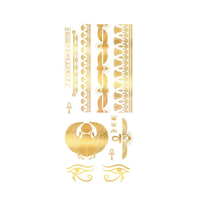 Goldene Aufklebetattos | Ägypten-Guirca-Deinparadies.ch