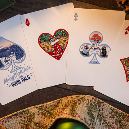 Good Pals Christmas (Santa Edition) Playing Cards-Deinparadies.ch-Deinparadies.ch