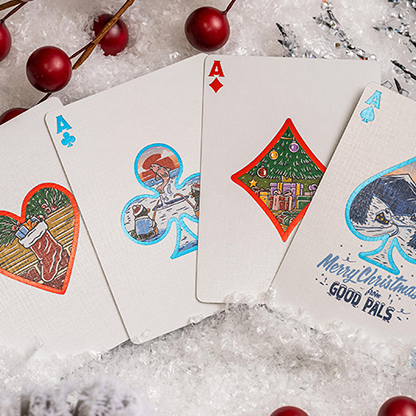 Good Pals Christmas (Snow Globe Limited Edition) Playing Cards-Deinparadies.ch-Deinparadies.ch