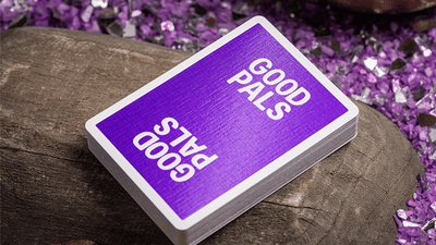 Good Pals Purple Foil Logo Playing Cards-Deinparadies.ch-Deinparadies.ch