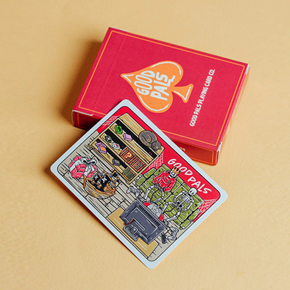 Good Pals Red Logo Playing Cards-Deinparadies.ch-Deinparadies.ch