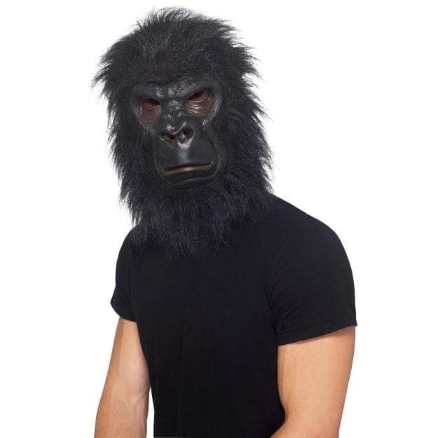 Gorilla-Maske schwarz Smiffys bei Deinparadies.ch