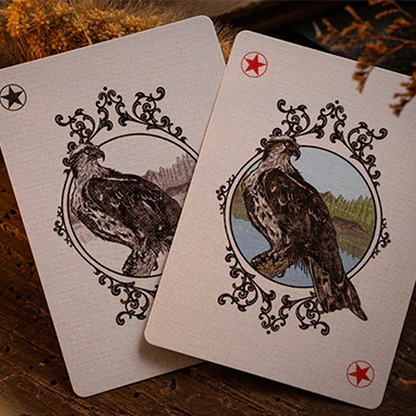 Goshawk Vintage Playing Cards-A. Haines Playing Cards-Deinparadies.ch