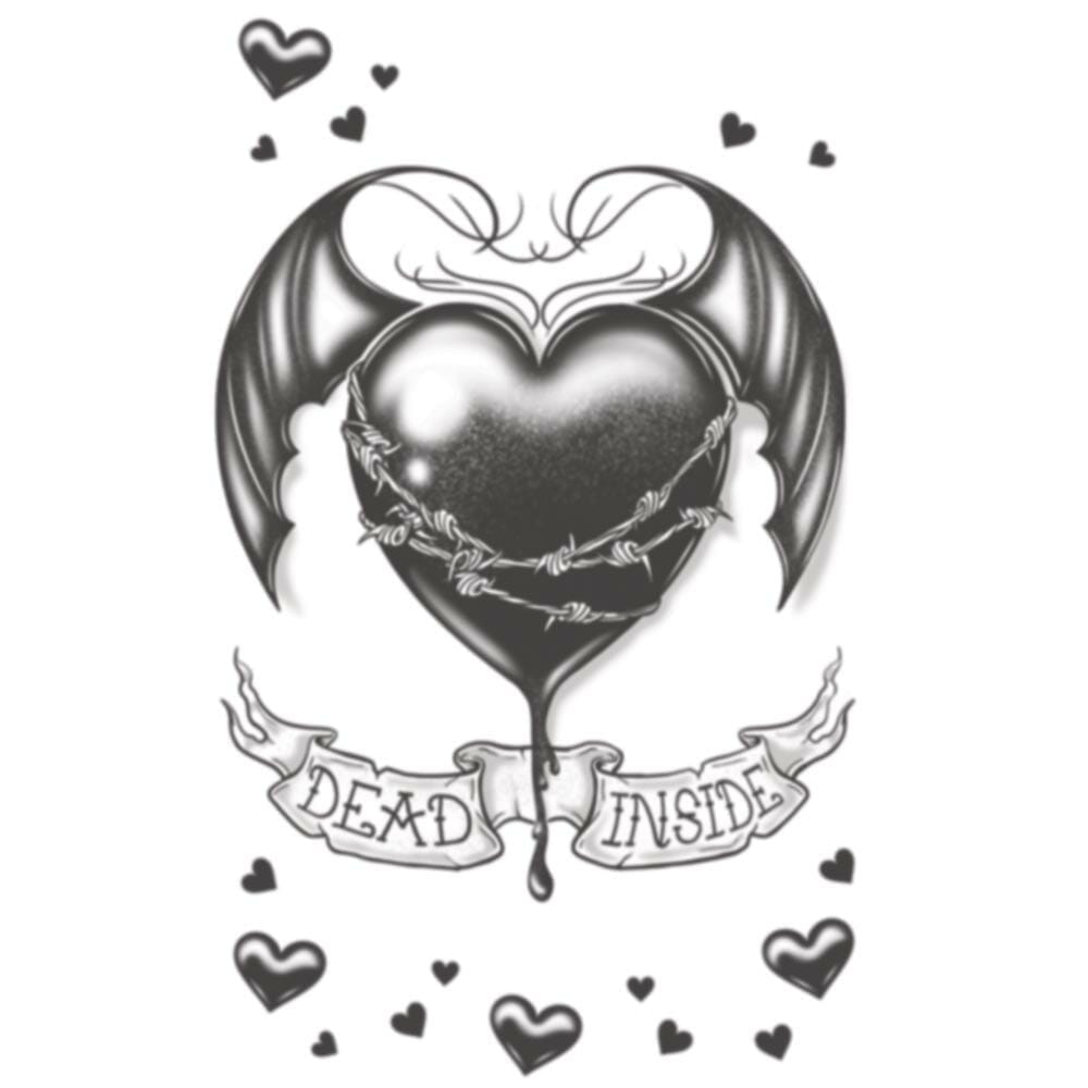 Gothic Dead Inside | Klebetattoos-Tinsley Transfers-Deinparadies.ch