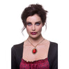 Gothisches Rubin Halsband-Wicked-Deinparadies.ch