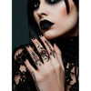 Gotisches Kreuz & Totenkopf Klebetattoos-Guirca-Deinparadies.ch