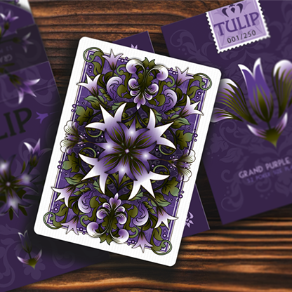 Grand Tulip Purple Playing Cards | Dutch Card House Company-Deinparadies.ch-Deinparadies.ch
