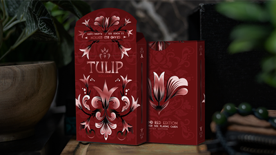 Grand Tulip Red Gilded Playing Cards Deinparadies.ch bei Deinparadies.ch