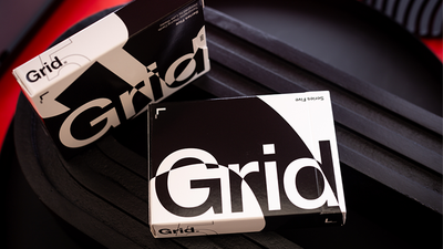 Grid Series Five- Typographic Playing Cards Deinparadies.ch bei Deinparadies.ch