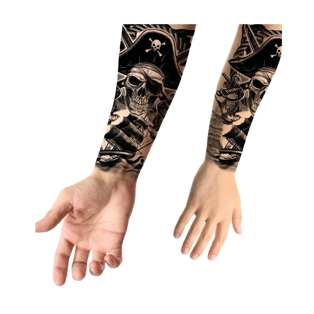Grosse Klebetattoos | Pirat und Schiff-Guirca-Deinparadies.ch