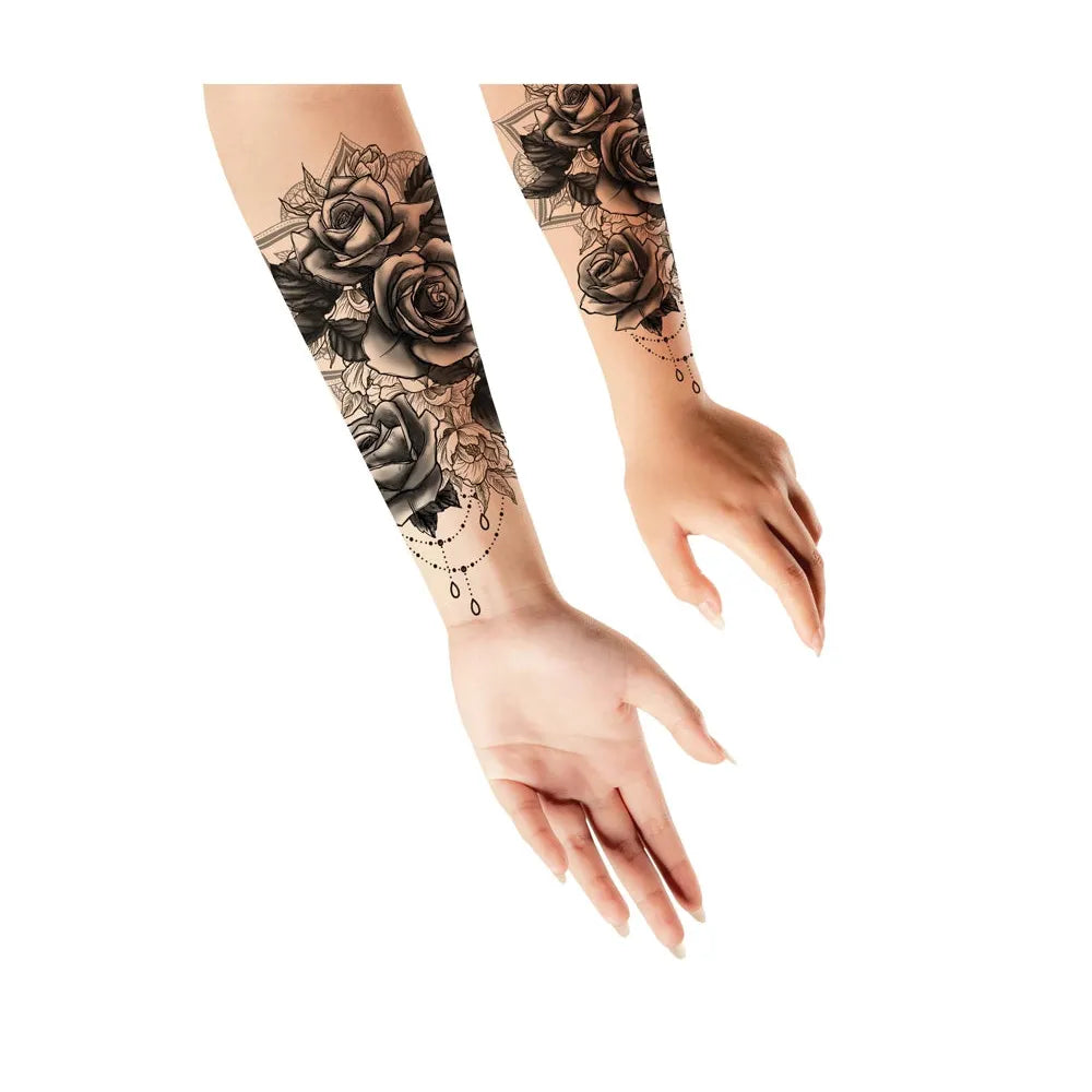 Grosse Klebetattoos | Rosenstrauss-Guirca-Deinparadies.ch