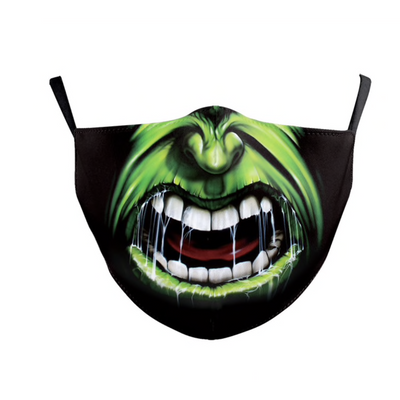 Green monster filter mask child Deinparadies.ch consider Deinparadies.ch
