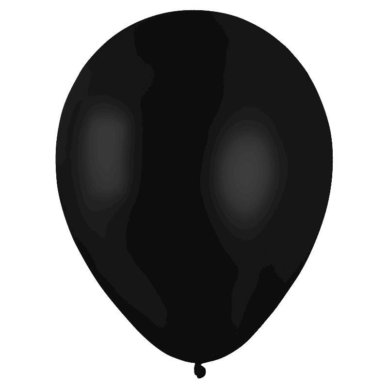 Gummiballone ø30cm Schwarz-Deinparadies.ch-Deinparadies.ch