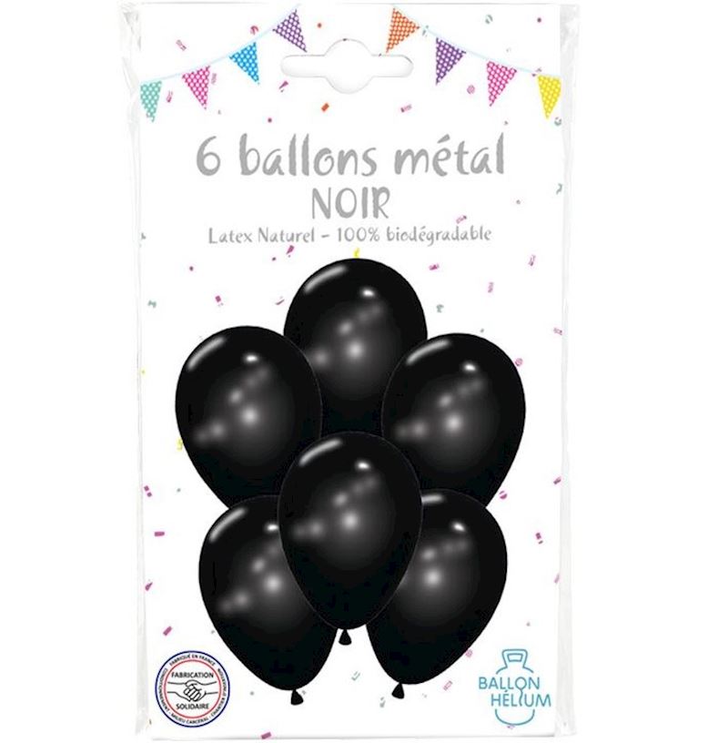 Gummiballone ø30cm Schwarz-Deinparadies.ch-Deinparadies.ch